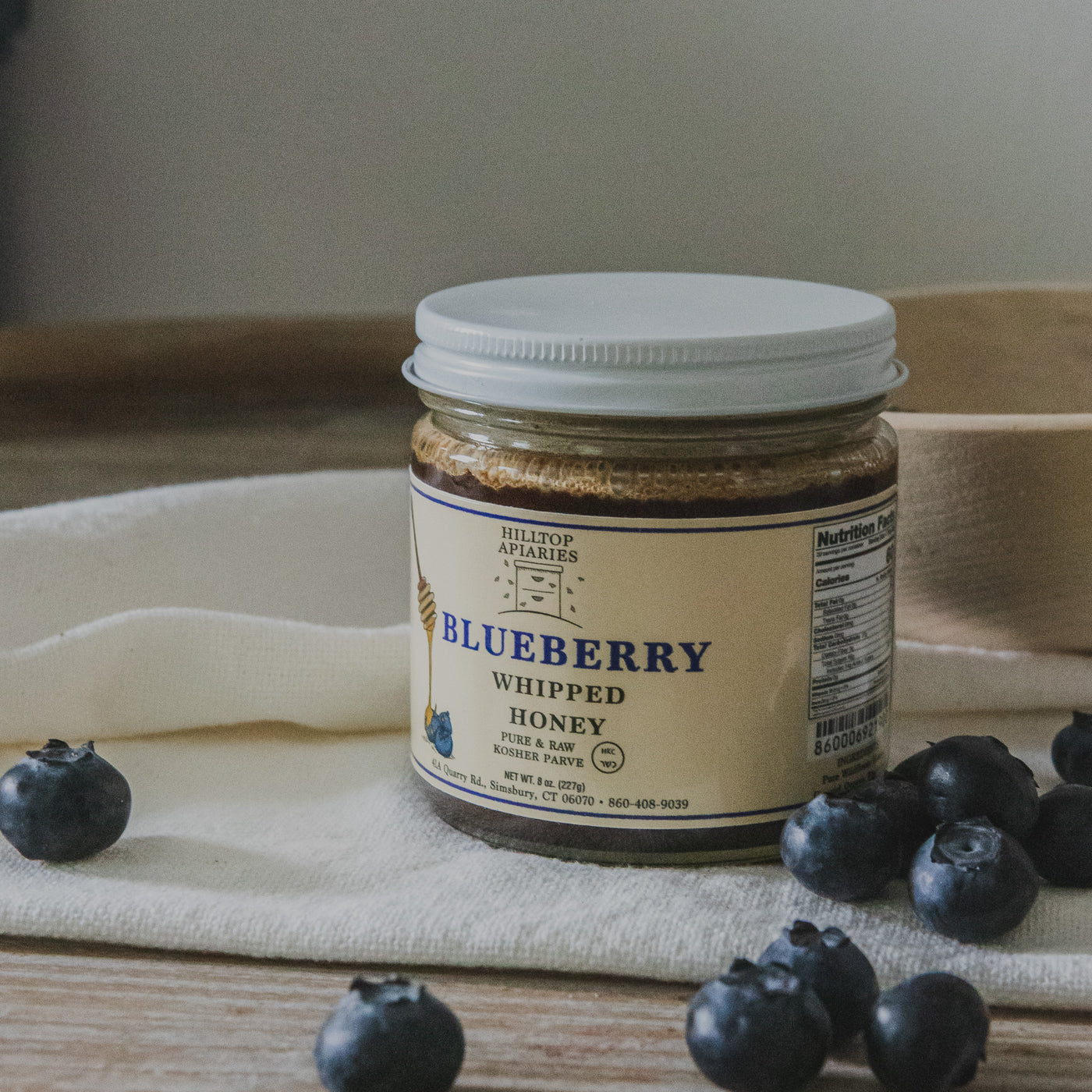 Blueberry Whipped Honey Spread