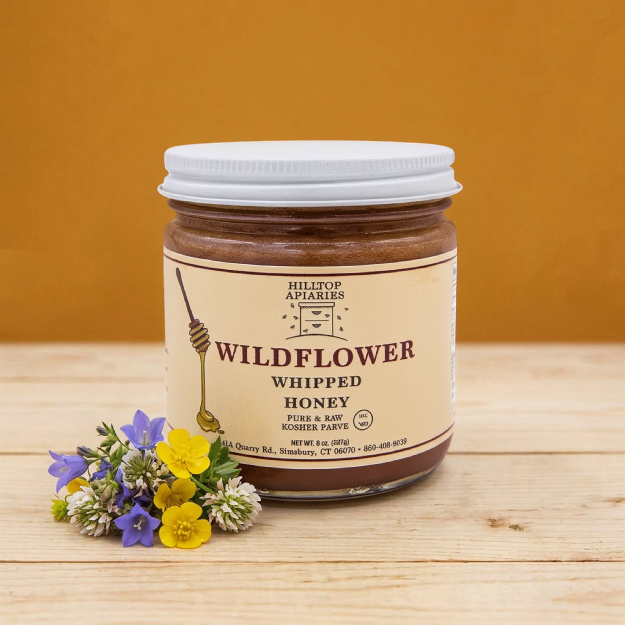 Wildflower Whipped Honey Spread – Hilltop Apiaries