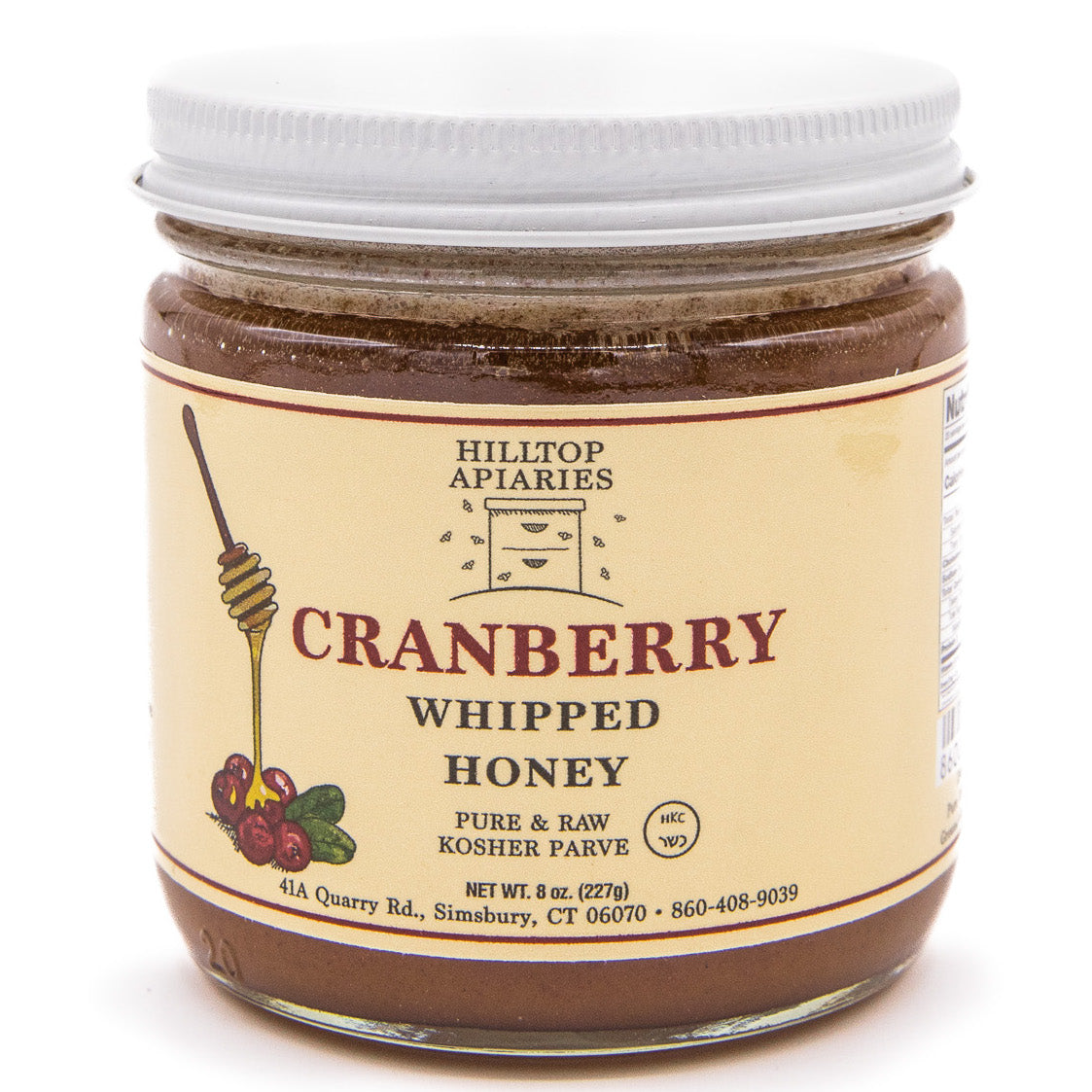 Cranberry Whipped Honey Spread