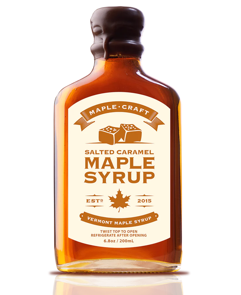 Salted Caramel Maple Syrup