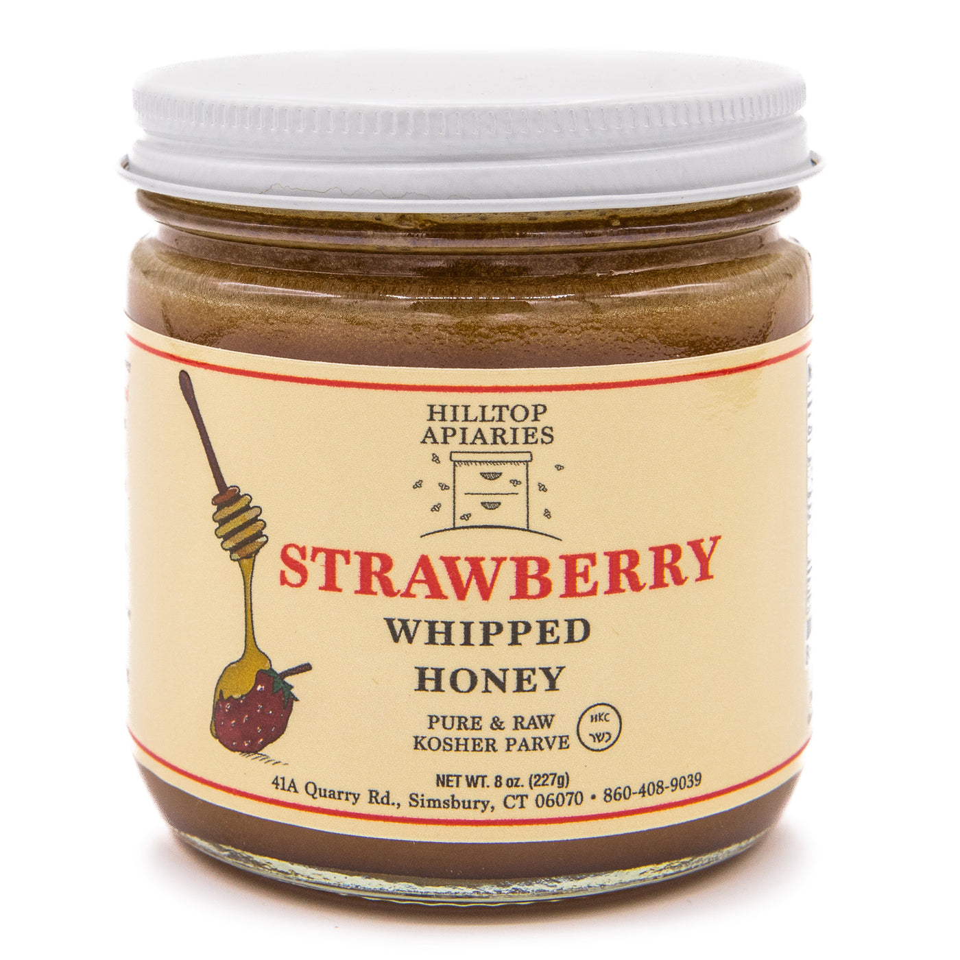 Strawberry Whipped Honey Spread